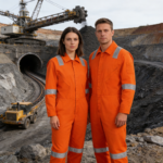Custom Mining Fire Resistant Overall Safety Suit Work Wear Worker Uniform FRC FR Flame Retardant Coverall