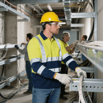 Quick Dry Workwear Hi Vis Polo Traffic Mining Construction Coal Work Clothes Reflective Safety Shirts