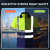 Quick Dry High Visibility Reflective Safety Work Workwear Mining Construction Polo Hi Vis Shirts
