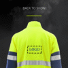 Winter Warm High Visibility Construction Miner Reflective Safety Coat Workwear Hi Vis Work Jacket