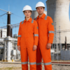 High Visibility Fireproof Mining Coal Oil Gas Reflective Safety Hi Vis Workwear FRC FR Coverall