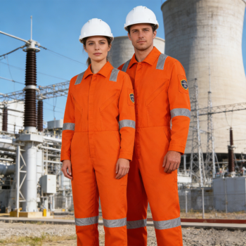 High Visibility Fireproof Mining Coal Oil Gas Reflective Safety Hi Vis Workwear FRC FR Coverall