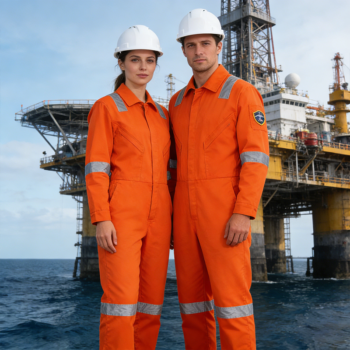 High Visibility Fireproof Mining Coal Oil Gas Reflective Safety Hi Vis Workwear FRC FR Coverall