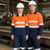 Hi Vis Coal Oil Gas Mining High Visibility Worker Uniform Workwear Work Shirts
