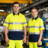 Class 3 Hi Vis Shirts High Visibility Reflective Safety Work Workwear