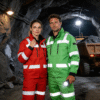 High Visibility Safety Work Clothing Traffic Mine Oil Field Work Uniform Suits Construction Workwear
