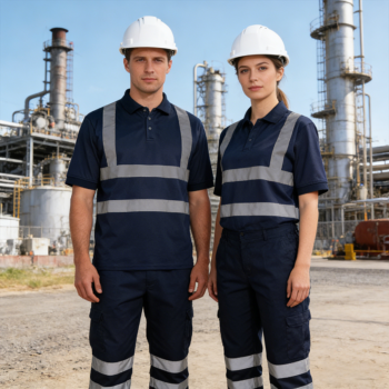 Class 3 Construction Coal Mining  Hi Vis Shirts Reflective Safety Workwear