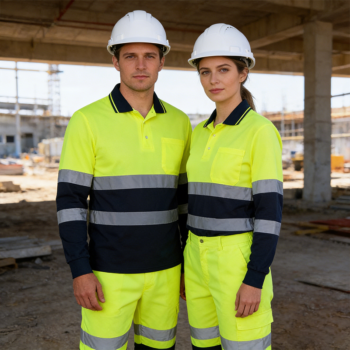 work shirts (3) Class 3 High Visibility Reflective Safety Workwear Construction Mining Hi Vis Work Shirts