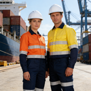 work shirts (7) Custom Logo Traffic Construction Mining Reflective Safety Work Shirts