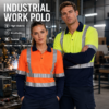Class 2 Custom Hi Vis Reflective Safety Workwear Work Clothes High Visibility Long Sleeve Work Shirts
