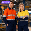 Wholesale Mining Construction Work Workwear Reflective Hi Vis Uniform High Visibility Shirts