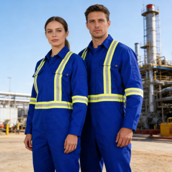 Multi Functional Flame Resistant Safety Engineer Boiler Coal Oil Gas Welder Fireproof Worker FR Coverall