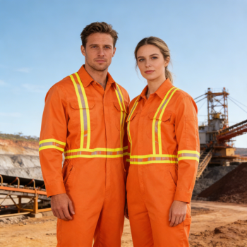 Multi Functional Flame Resistant Safety Engineer Boiler Coal Oil Gas Welder Fireproof Worker FR Coverall