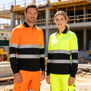 ANSI Class 2 Construction Worker Security Cleaner Reflective Safety T-Shirts Hi Vis Work Shirts Workwear
