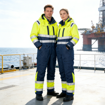 Custom Logo Worker Clothes Industrial Welding Oil Gas Mining Construction Oilfield FR Coverall Hi Vis Workwear