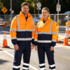 hi vis jacket EN20471 Class 3 Hi Vis Reflective Workwear Coat Winter Warm Padded Construction Mining Safety Work Jacket