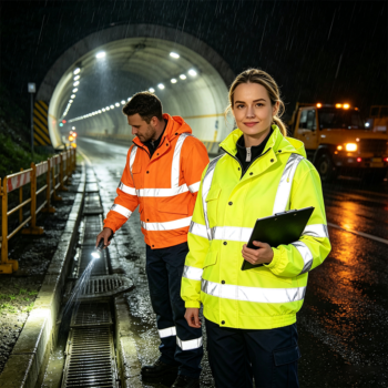 OEM Reflective Protective Cold Resistance Builder Merchant Worker Uniform Workwear Hi Vis Work Jacket