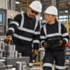 EN20471 Class 3 Chemical Factory Mining Worker Hoodie Workwear Uniform Hi Vis Reflective Work Sweatshirts