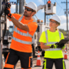 hi vis shirts (1) Custom Logo Hi Vis Workwear Fluorescent Quick Dry Welding Electrical Mechanical Engineer Work T Shirt