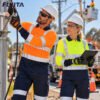 hi vis shirts (6) EN20471 Hi Viz Work Polo T-Shirt Fluorescent Polyester Oilfield Worker High Visibility Reflective Workwear