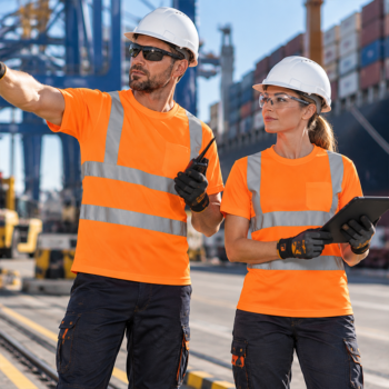 Quick Dry Reflective Work Uniform Coal Oil Gas Mining Oilfield Construction High Visibility Workwear Shirts
