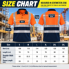 High Visibility Quick Dry Industrial Construction Worker Uniform Workwear Hi Vis Safety T-Shirt Work Shirts