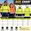 reflective shirt (8) EN20471 Hi Viz Work Polo T-Shirt Fluorescent Polyester Oilfield Worker High Visibility Reflective Workwear